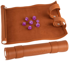 Dice Rolling Scroll - Leather